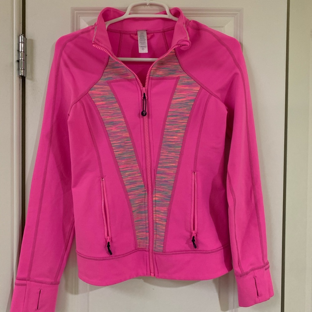 Pink Ivivva zip up sweatshirt
